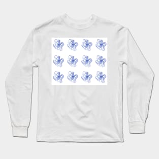 French navy octopus Long Sleeve T-Shirt